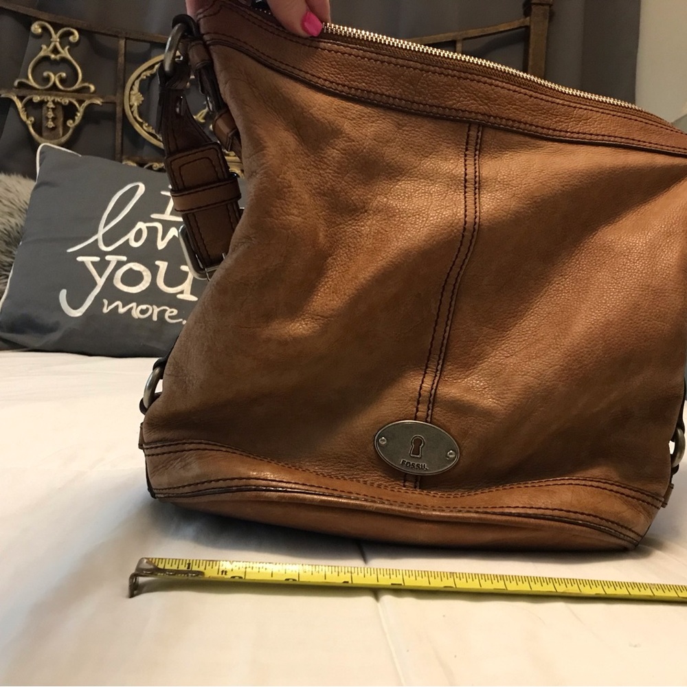 Fossil Brown Leather Women's Bag